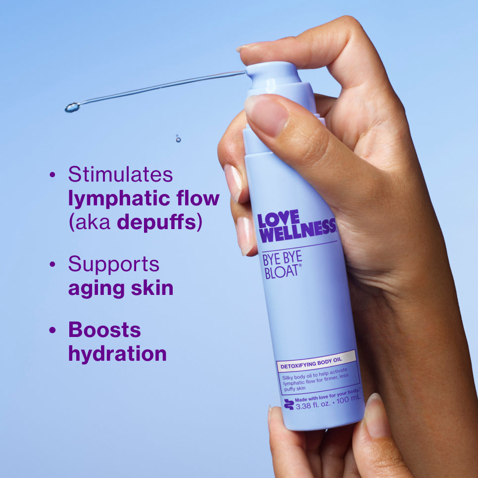 Bye Bye Bloat Detoxifying Body Oil J3