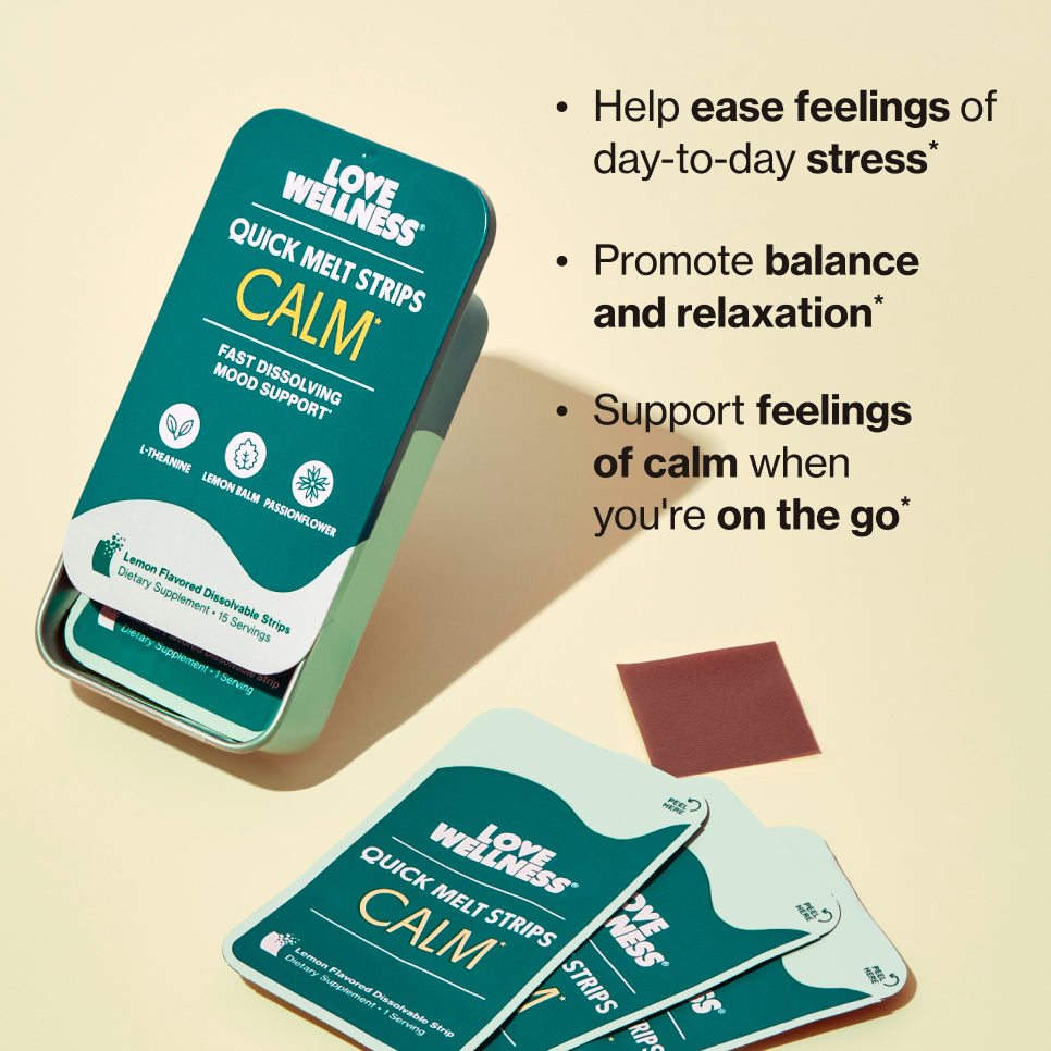 Calm* Quick Melt Strips - 1 Pack S9