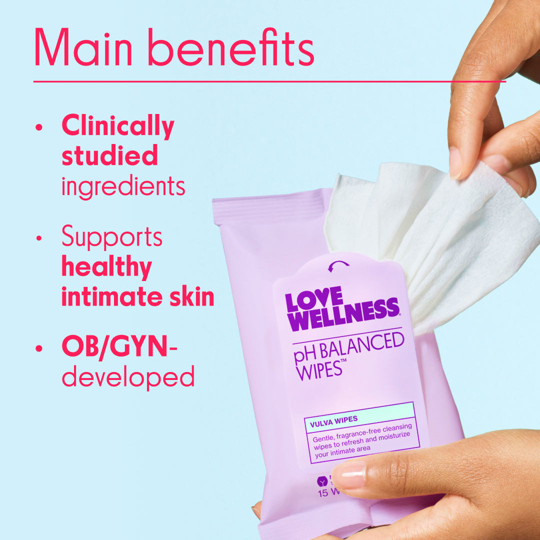 pH Balanced Wipes Travel Size T9