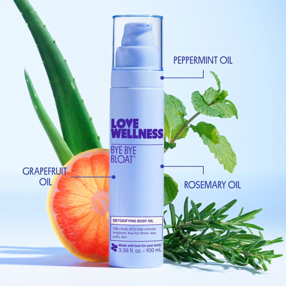 Bye Bye Bloat Detoxifying Body Oil J3