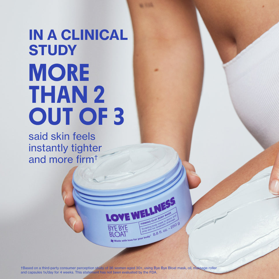 Bye Bye Bloat Firming Clay Body Mask P1