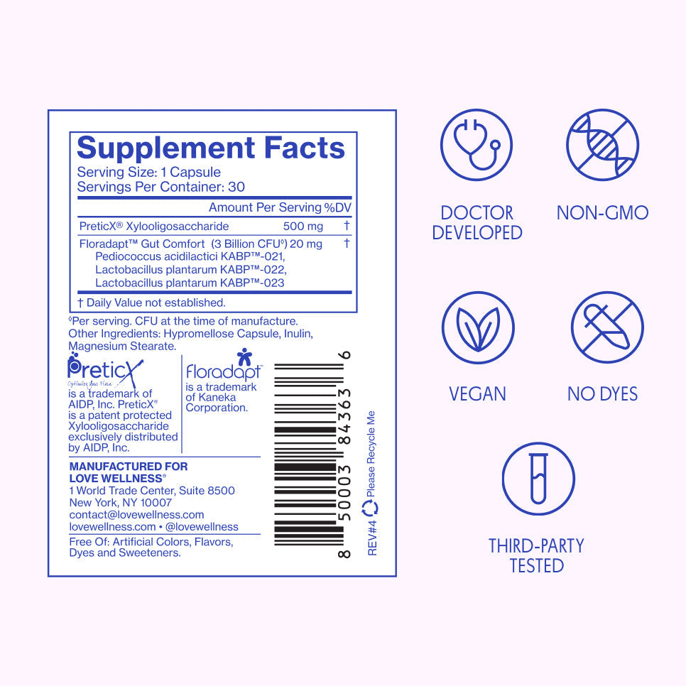 Gut Feelings Probiotics J4