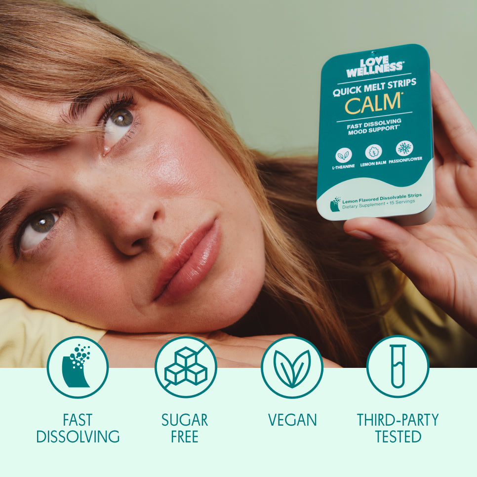 Calm* Quick Melt Strips - 1 Pack S9